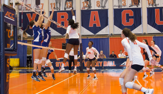 Syracuse volleyball tops Siena for season&#8217;s 1st win