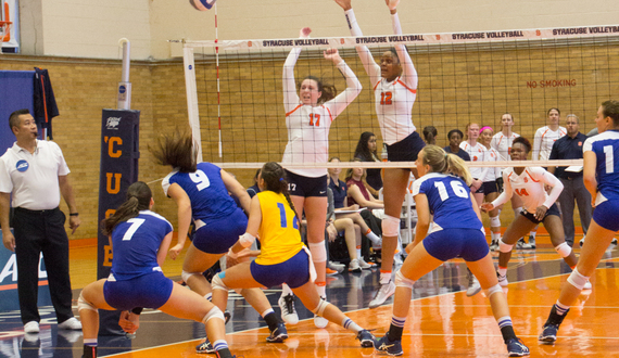 Bench players prove inconsequential in Syracuse volleyball&#8217;s 3-0 loss to Hofstra