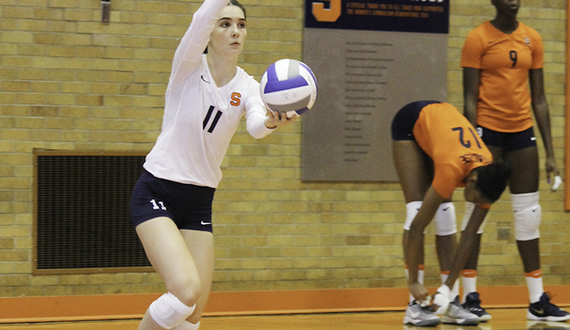 Syracuse volleyball&#8217;s Belle Sand provides path for improvement for Syracuse