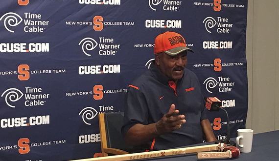 WATCH: Jim Brown talks Dino Babers, Syracuse football, Colin Kaepernick