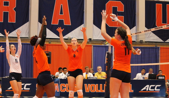 Kendra Lukacs flourishes for Syracuse volleyball after learning the sport from her family