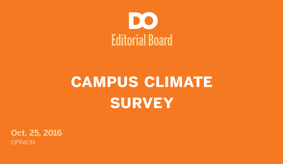 Campus Climate survey should catalyze action