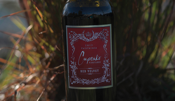 Cupcake Vineyards Red Velvet Wine tastes rich and velvety, with blackberry hints