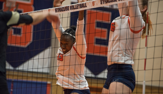 Santita Ebangwese keys Syracuse volleyball&#8217;s 5-set win over Wake Forest