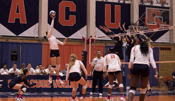 Syracuse volleyball dooms itself with multitude of errors in a 3-0 loss to Notre Dame