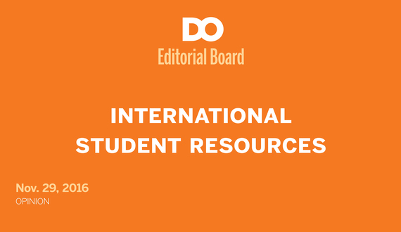 Council should look into all aspects of international student life