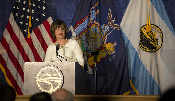 Stephanie Miner announces homicide task force, commits to keeping Syracuse a sanctuary city