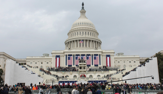 Gallery: President Donald Trump inaugurated as protesters take to the streets