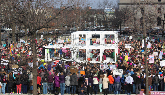 Protesters pack downtown Syracuse in march against Donald Trump