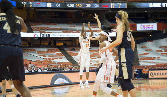 Gallery: Syracuse women&#8217;s basketball downs Pittsburgh, 93-65