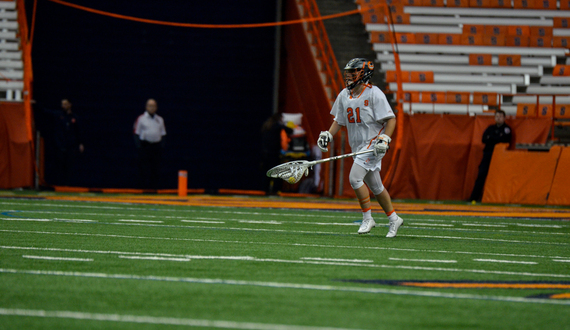 Syracuse offense rescues freshman goalkeeper Asa Goldstock in last-minute, 13-12 win over Albany