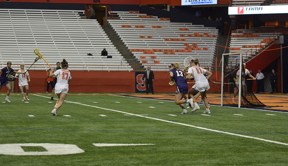 No. 4 Syracuse&#8217;s free-position chances pay off with Riley Donahue&#8217;s late goal to defeat Albany, 13-12