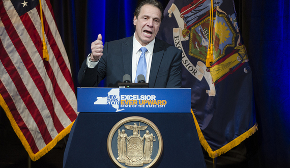 Cuomo announces his free college plan has support from 17 US representatives from New York