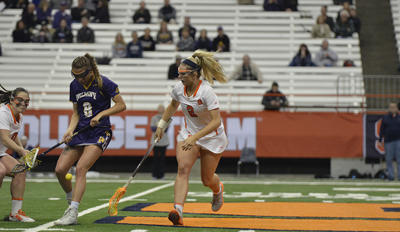 Freshman Morgan Widner thriving as Syracuse&#8217;s new draw specialist