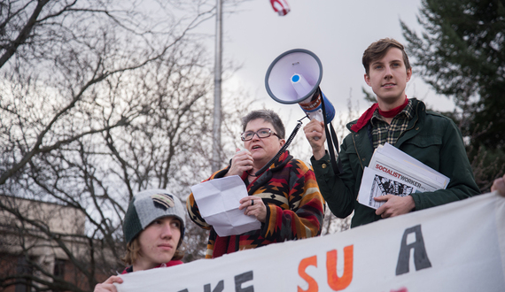 Gallery: Women’s Day Sanctuary Campus Rally