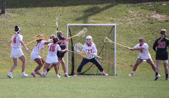 No. 11 Syracuse&#8217;s goalie switch helps rectify first-half mistakes in 12-11 overtime win against No. 15 Virginia Tech