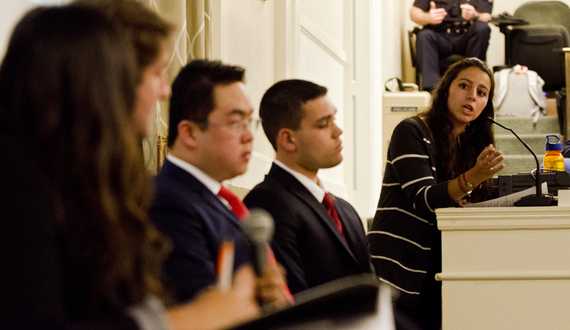 Transcript: Student Association hopefuls Tyler Rossi and Roy Tin sit down with The Daily Orange Editorial Board