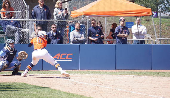 Sydney O&#8217;Hara barely misses the cycle in 11-10, extra-innings loss to North Carolina