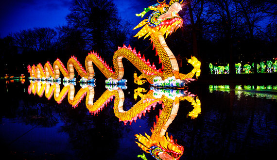 See dragons and baby pandas up close at the NYS Chinese Lantern Festival