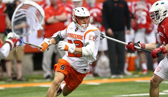 Syracuse senior attack Jordan Evans playing the best lacrosse of his career at just the right time