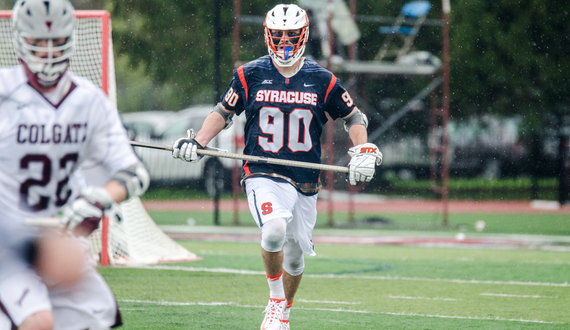 Austin Fusco receives Syracuse&#8217;s historic No. 11 jersey, given to defense&#8217;s best player and leader