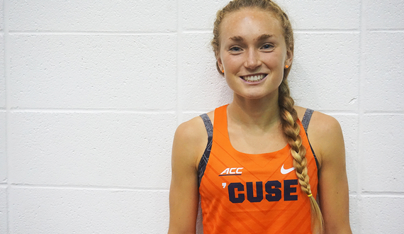 Paige Stoner prepares to kick for the homestretch of her Syracuse career