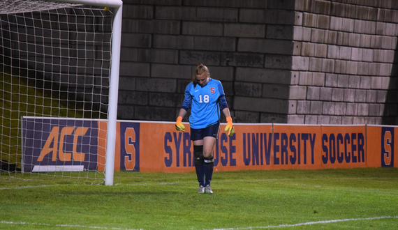 Courtney Brosnan breaks Syracuse saves record in her final game, a 0-0 tie at Virginia Tech