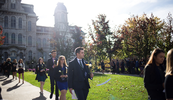 Gallery: 29 years later, Syracuse University honors Pan Am Flight 103 victims at Rose Laying Ceremony