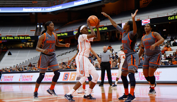 Gallery: Syracuse steamrolls Morgan State, 95-68, in season-opener