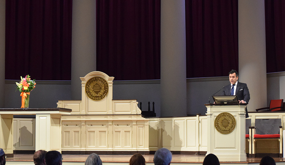 Freshman Raja ‘Safi’ Aziz honored at Hendricks Chapel memorial service