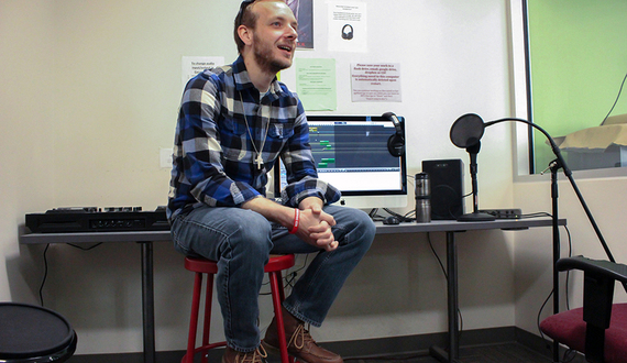 Video: Syracuse producer uses library recording studio to launch music career