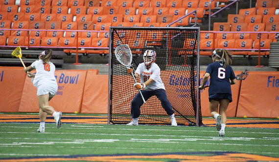 The key to Syracuse goalkeepers’ improved footwork: jumping rope