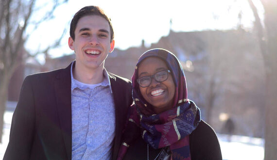 Ghufran Salih and Kyle Rosenblum announce bid for SA president and vice president