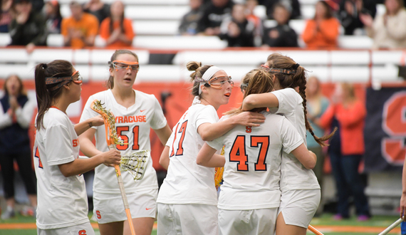 Emily Hawryschuk scores overtime game winner in career day to lead SU over Loyola, 12-11