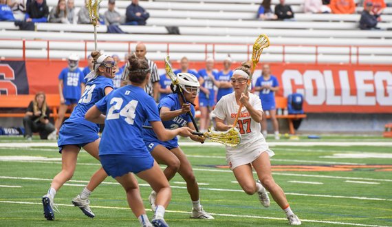 No. 12 Syracuse gets shut down by No. 20 Duke, 17-10