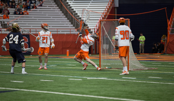 Dom Madonna dominates in net as No. 10 Syracuse topples No. 6 Notre Dame, 10-6