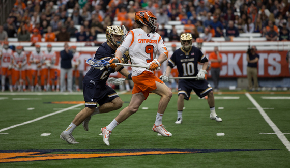 No. 10 SU reaches objective of double-digit goals, beats No. 7 Notre Dame, 10-6