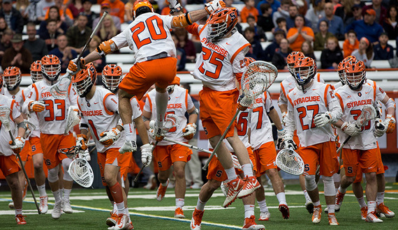 SU players stay loose thanks to handshake guy David Lipka