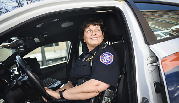 DPS only has 10 full-time women police officers. Chief Bobby Maldonado wants to increase that number.