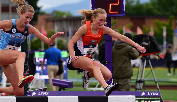 Steeplechase runners thrive despite lack of training