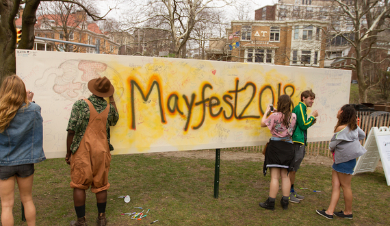 Gallery: Students flock to Walnut Park to celebrate Mayfest