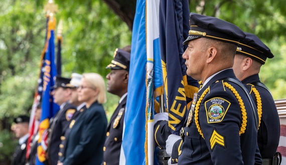 Photos from Syracuse’s 9/11 memorial service