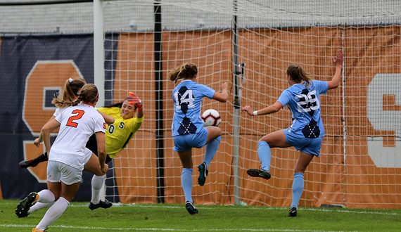 Images from Syracuse’s 7-1 loss to No. 3 North Carolina