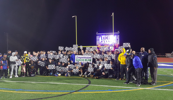 Dave Kline gets 100th win as Cicero-North Syracuse cruises in sectional opener, 48-6