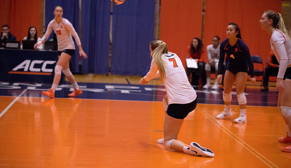 Syracuse rallies to beat Boston College 3-1 despite Shemanova leaving mid-match