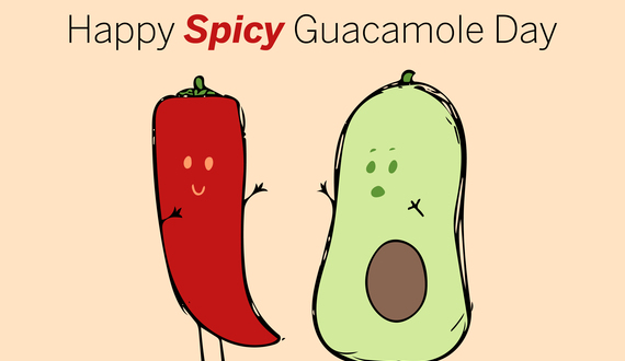 Happy spicy guacamole day