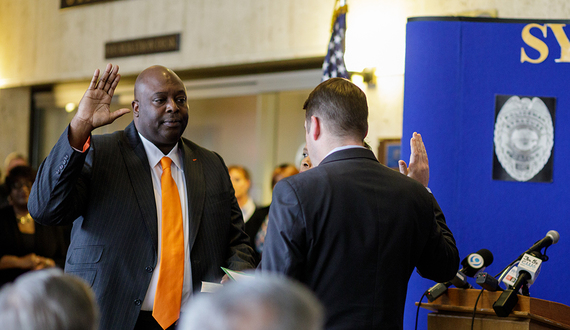 Gallery: Kenton Buckner sworn in as Syracuse police chief