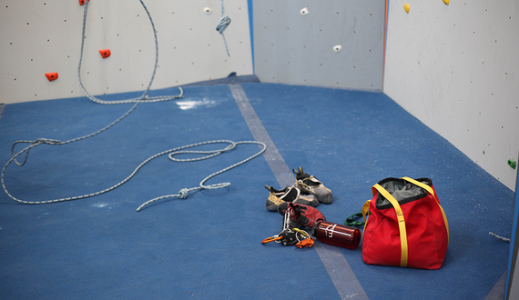 Local rock climbing gym celebrates 1-year anniversary, offers space for students to find work-life balance