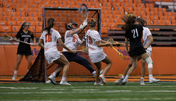 No. 11 Syracuse allows fewest goals in 2 seasons in 15-5 win over Binghamton