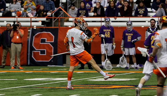 Bradley Voigt’s career-high 6 goals leads offensive resurgence in win over Albany